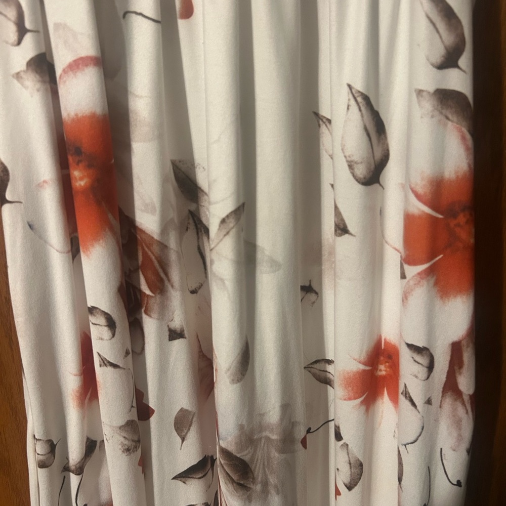 Striped and Floral Maxi Dress - Picture 5 of 8